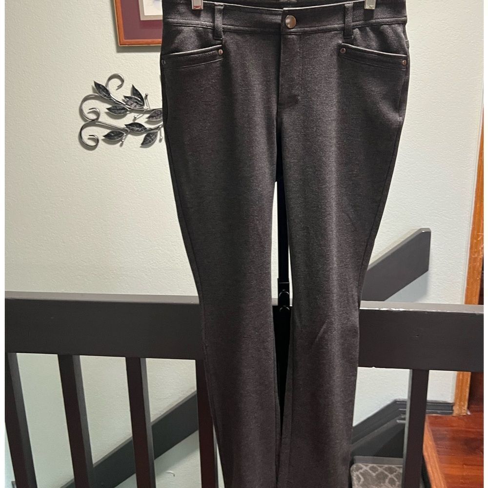 Christopher & Banks Charcoal Straight Leg Jeans #DP322